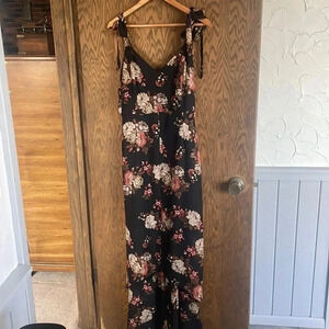 Floral High‎ Low Dress